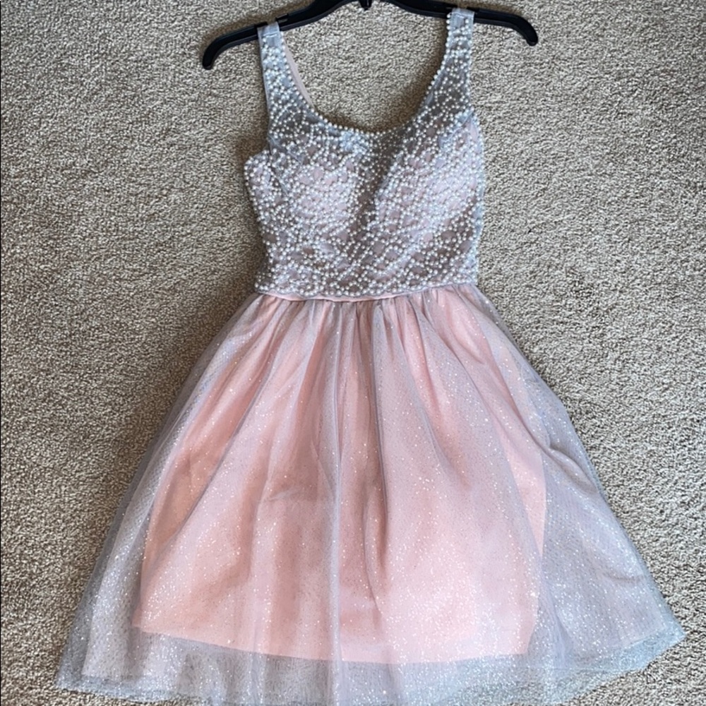 Pearl Embroidered Dress